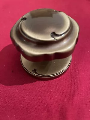 Valli & Colombo Solid  Brass Antique Patine Finish  Centre Door Knob 66mm • £29.95