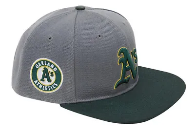 OAKLAND ATHLETICS LOGO SNAPBACK HAT Pro Standard Gray • $34.91