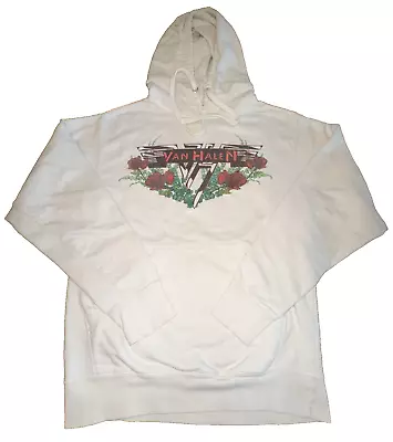 Independent Trading Company Van Halen Men's Long Sleeve Modern Hoodie White S • $18