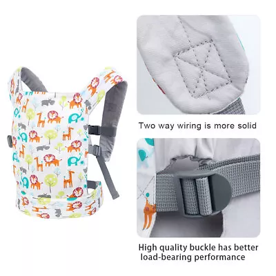 Girls For Kids Front Back Carrying Baby Doll Carrier Soft Adjustable Strap Gift • $31.19