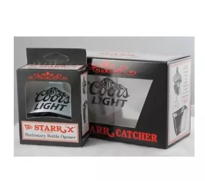 Coors Light Wall Mount Bottle Opener & Cap Catcher - Starr X - Discontinued • $22