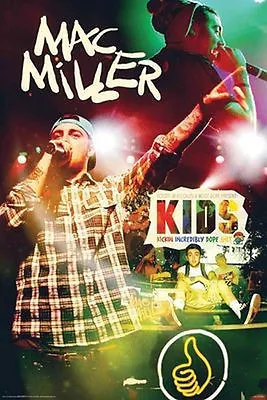 MAC MILLER - KIDS COLLAGE POSTER - 24x36 LIVE CONCERT MUSIC RAP HIP HOP 241170 • $11.95