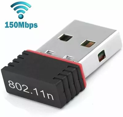 150Mbps Mini USB Wireless 802.11N Card WiFi Network Dongle Adapter Computer PC • $3.99