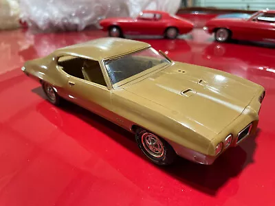 Gold Metallic 1970 Pontiac GTO Original  Dealer Promo Model Car • $42