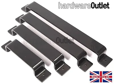 1 RUSTIC Industrial Metal Door PULL HANDLES Utensil Holder Drawer Handle ZQ • £3.43