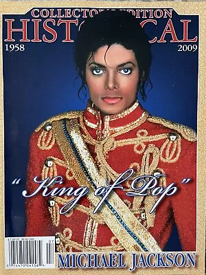HISTORICAL  Collectors Edition : King Of Pop Michael Jackson 1958-2009 • $7.95