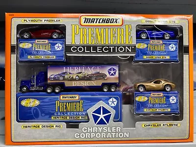 Matchbox Premier Heritage Sealed Set Chrysler Corp 1997 Prowler Viper Atlantic • $20