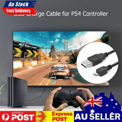 $9.78 • Buy 3m Micro USB Charger Cable For Sony PS PS4 Wireless Controller