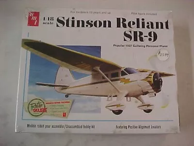 $19.99 • Buy Amt 1/48 Stinson Reliant Sr-9  1937 Gullwing Personal Plane Kit