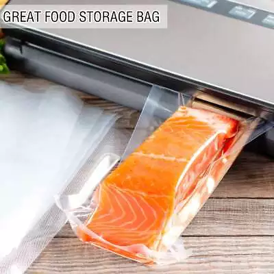 100-300pcs 8x12cm Vacuum Sealer Bags Embossed Food Saver Storage Package 2024 • $7.10