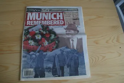   MUNICH REMEMBERED  Manchester Evening News 50th Anniversary • £5