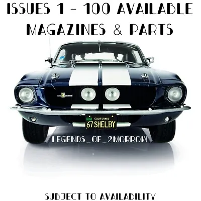 £95.50 • Buy Deagostini Build Your Own Ford Mustang 1967 Shelby Gt-500 -  Pick Any Issue
