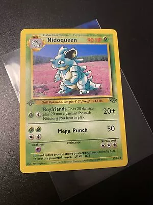 1st Edition Nidoqueen 23/64 Jungle Set Non Holo WOTC Pokémon • £5.50
