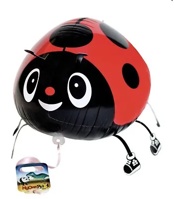 My Own Pet Red Black Ladybug Lucky Air Walker Balloon 14” NEW Party Balloon NEW • $9.99