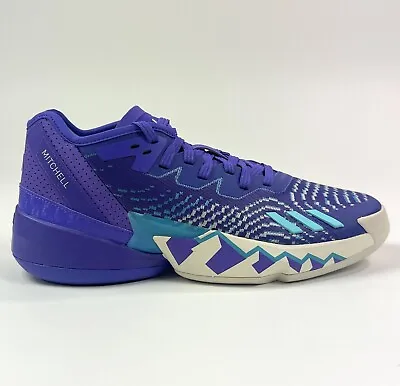 Adidas D.O.N. Issue 4 Mens 11.5 Purple Rush Utah Jazz Basketball Shoes HR0710 • $50.96