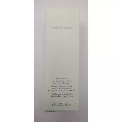 New In Box Mary Kay Mint Bliss Energizing Lotion For Feet & Legs • $9