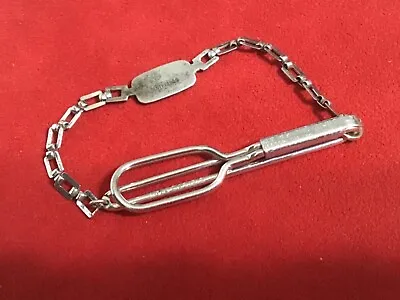 Vintage SWANK Sterling Tie Bar Chain • $10