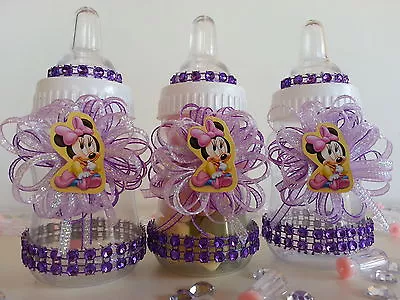 Minnie Mouse | Baby Shower Decoration | Set Of 12 Bottlers Favors| It's A Girl • $29.99