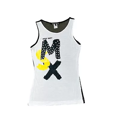 Vintage Y2K Miss Sixty Graphic Logo Tank Top • $45