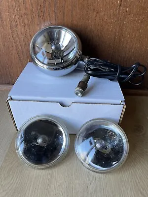 Vintage Auto Lamp 750 Spot Light Auto Marine Rat Rod W/ Extra Bulbs • $29.99