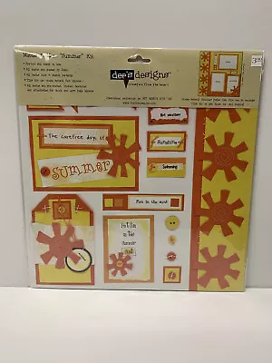 DEE's  DESIGNS 12x12 SUMMER SCRAPBOOKING KIT MATTES & MORE By My Mind's Eye-NEW! • $3