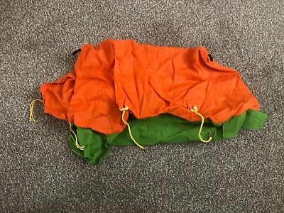 Vintage Action Man Base Camp Tent  Orange And Green • £10