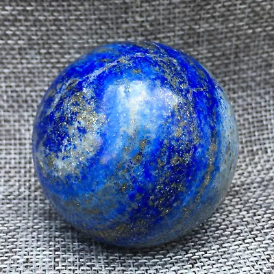 Natural Lapis Lazuli Sphere Quartz Crystal Ball Rock Healing 45mm+ 1pc • $17.10