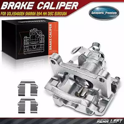 Disc Brake Caliper For Volkswagen Sharan 02-08 EuroVan 280 Mm Disc Rear Left LH • $69.99