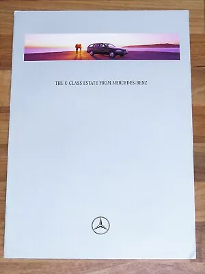 1996 MERCEDES BENZ C-CLASS ESTATE (W202) Sales Brochure -C180/200/230/220D/250TD • $8.69