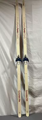 Asnes Glassfiber 50E 200cm Waxed Cross Country Skis Rottefella 3-Pin Bindings • $69.95