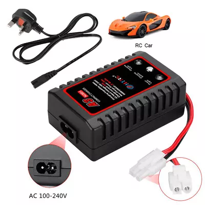 7.2v - 9.6v Battery NiMH Fast Charger 2A 20W Fit RC Car Tamiya Battery Charger • £17.24