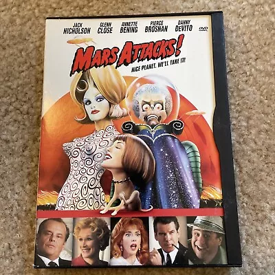 Mars Attacks! [DVD] 1996 Tim Burton • $4