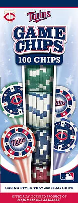 Minnesota Twins 100 Piece Poker Chips • $29.99