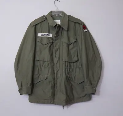 Vintage Field Jacket M-51 Military Cotton Small Reg  0G-107 Vietnam • $139.99