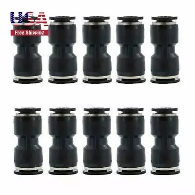 5/16”OD Pneumatic Plastic Push To Connect Fittings Tube Straight Connect 10pcs • $16.99