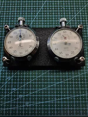 £145 • Buy  EARLY SMITHS Stopwatch - Rally Timer Dashboard Set Works Style 50s 60s Etc 