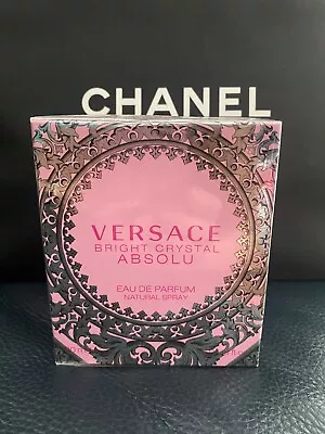 Versace Bright Crystal Absolu Eau De Parfum 90ml Brand New Sealed As Shown µ • $139.99