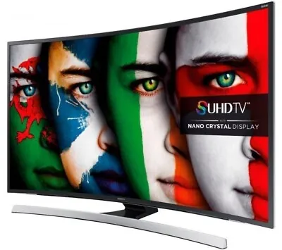 £250 • Buy Samsung UE55JS8500 Curved 4K SUHD 3D Smart TV, 55  AND Samsung Soundbar