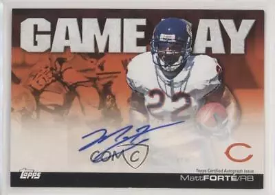 2011 Topps Game Day Auto Matt Forte #GDA-MF Auto • $13.19