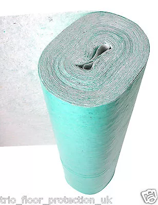 Temporary Hard Floor Protection Premium Self-Adhesive Fleece -wood Marble Lino • £165