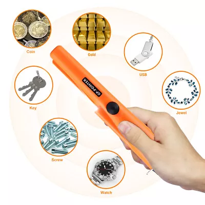 HandHeld Metal Detector Pro Pinpointer Pointer Probe Sensitive Tester Waterproof • $14.15