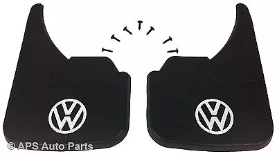 Universal Car Front Rear Suits VW Volkswagen White Logo Corrado EOS Guard • $41.01