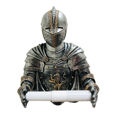 $66.62 • Buy Statue Knight Toilet Paper Dispenser Gothic Decor Paper Towel Holder Durable