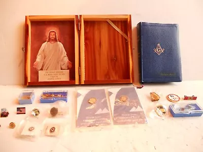 Masonic / Freemasonry  Lodge Mixed Dream Lot 33 Plus Items • $39.99