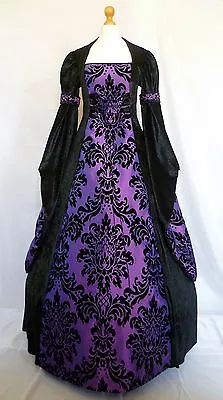 Medieval Dress Gothic Dress Renaissance Pagan Wedding Gown Custom Made To Size • £129.99