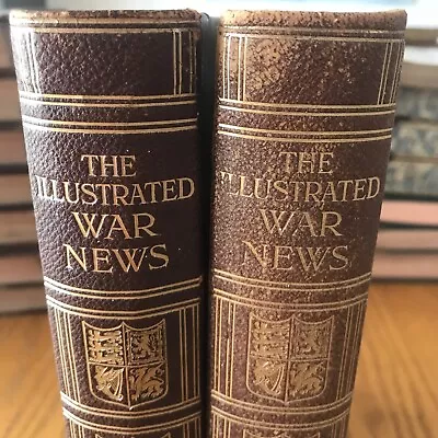 The Illustrated War News Pictorial Record Of Great War Vol 1 & 2 Set 1916 • £50