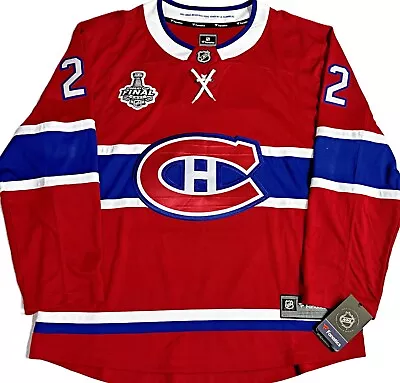 Xl Cole Caufield Montreal Canadiens Rookie Year 2021 Stanley Cup Fanatics Jersey • $139.99