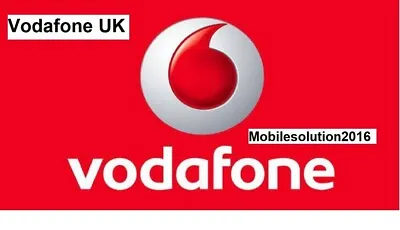 Unlock Code For Vodafone UK Samsung Galaxy S20 S10 S10e S10 Plus S10+ S9 S8+ S7 • £0.99