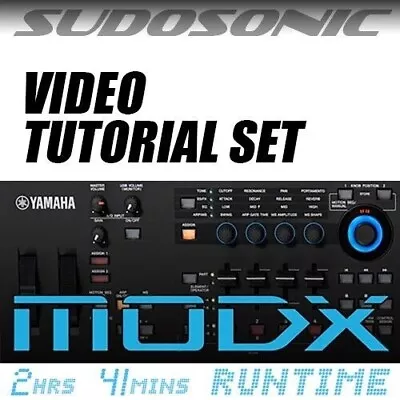 Yamaha MODX Instructional Video Tutorials On USB • $33.95