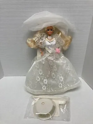 1989 Wedding Fantasy Barbie The Ultimate Wedding Dream Mattel Bride Doll No Box • $15